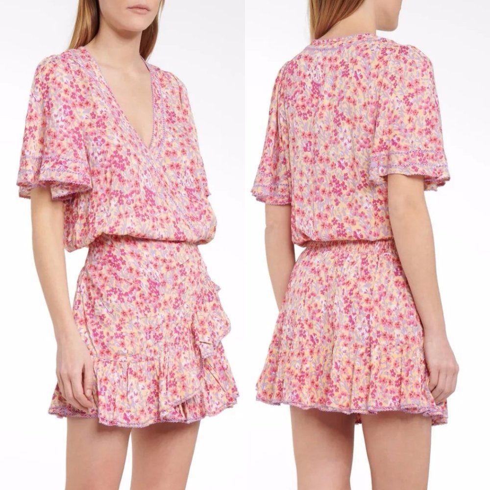 Poupette St. Barth Mabelle Floral Mini Dress